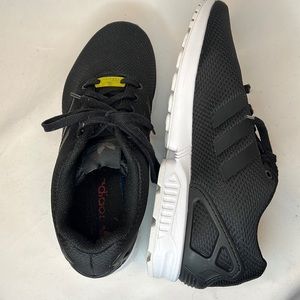 Adidas ZX Flex Torsion Mens Sneaker Sz. 8 Black & White EUC